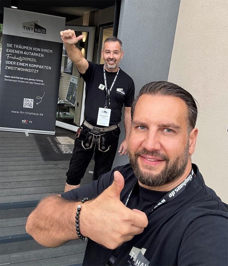 Gerhard Perzl und Tobias Weigel